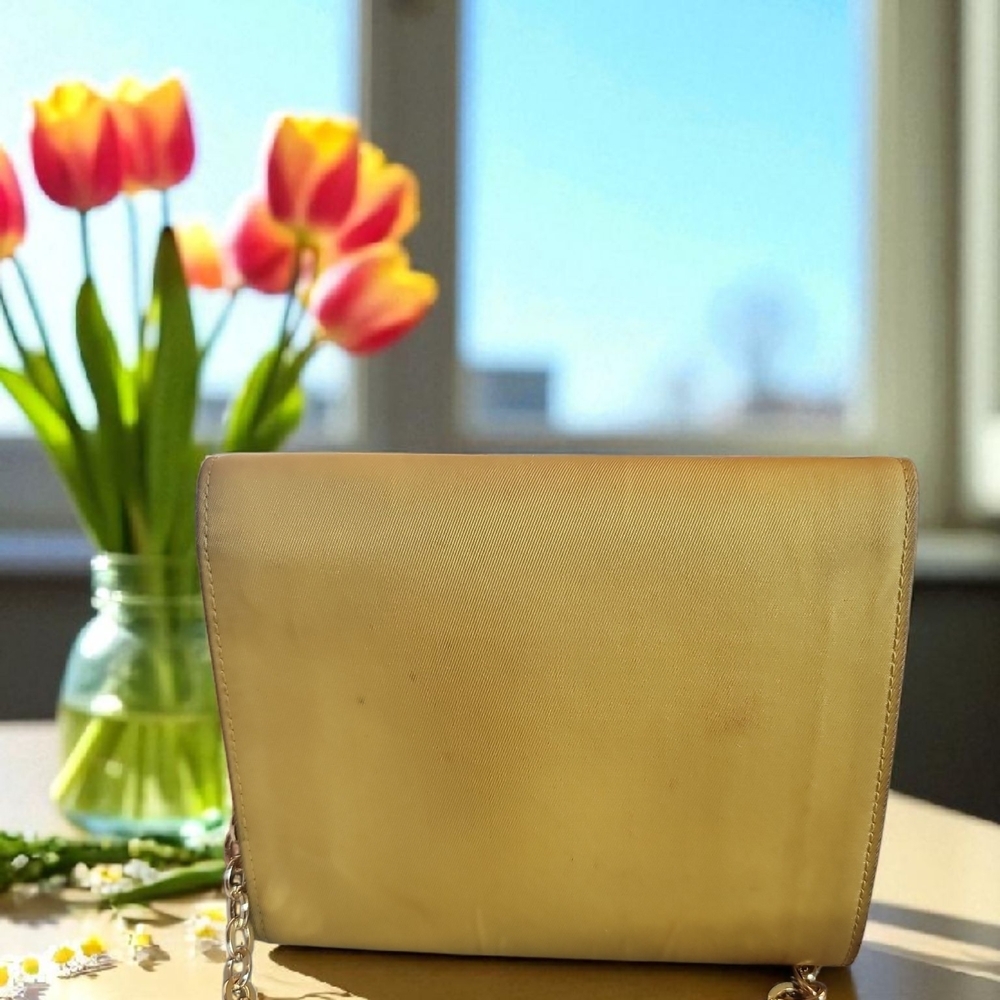 Prada Gold Chain Wallet EUC - Picture 3 of 13